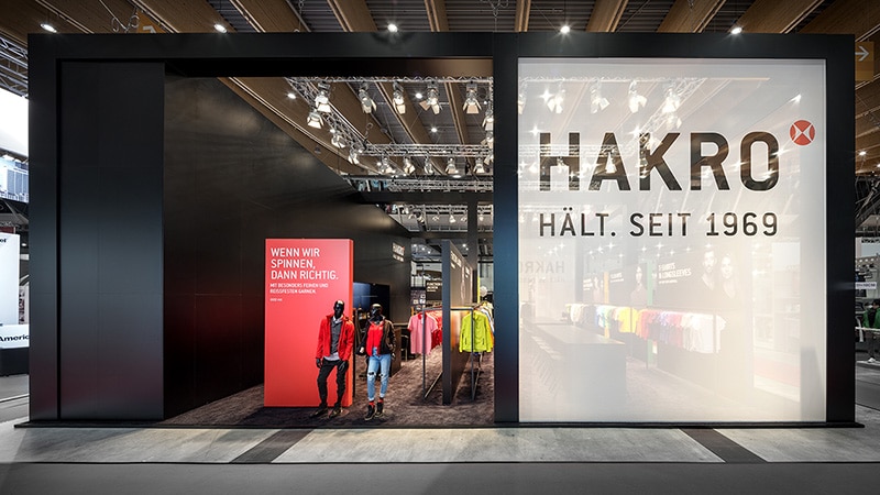 Hakro exhibition stand