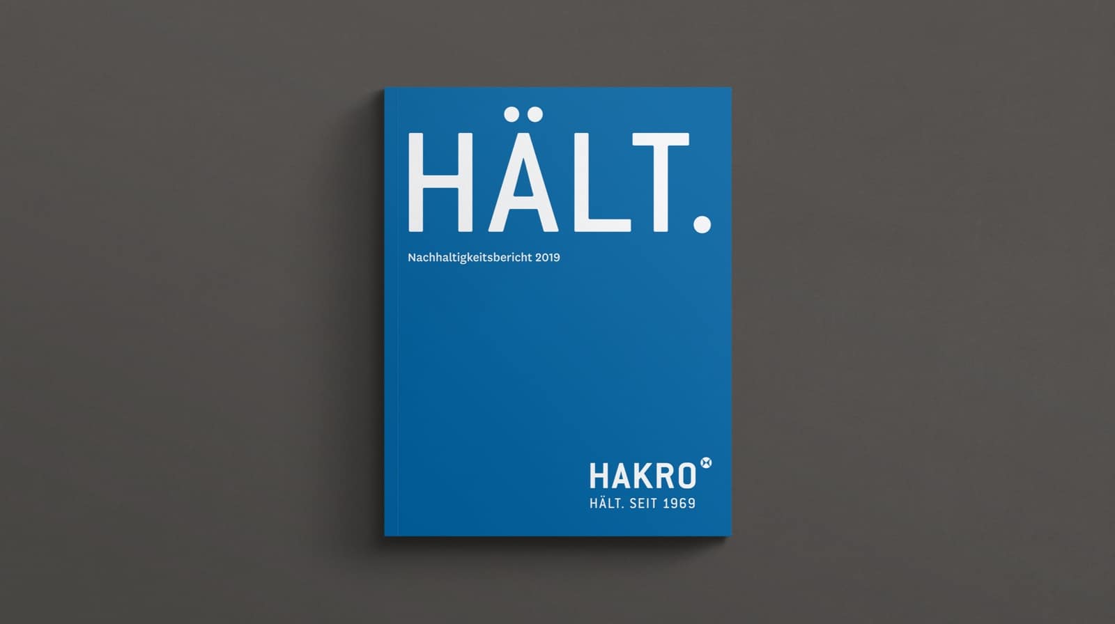Hakro HÄLT: Nachhaltigkeitsbericht 2019