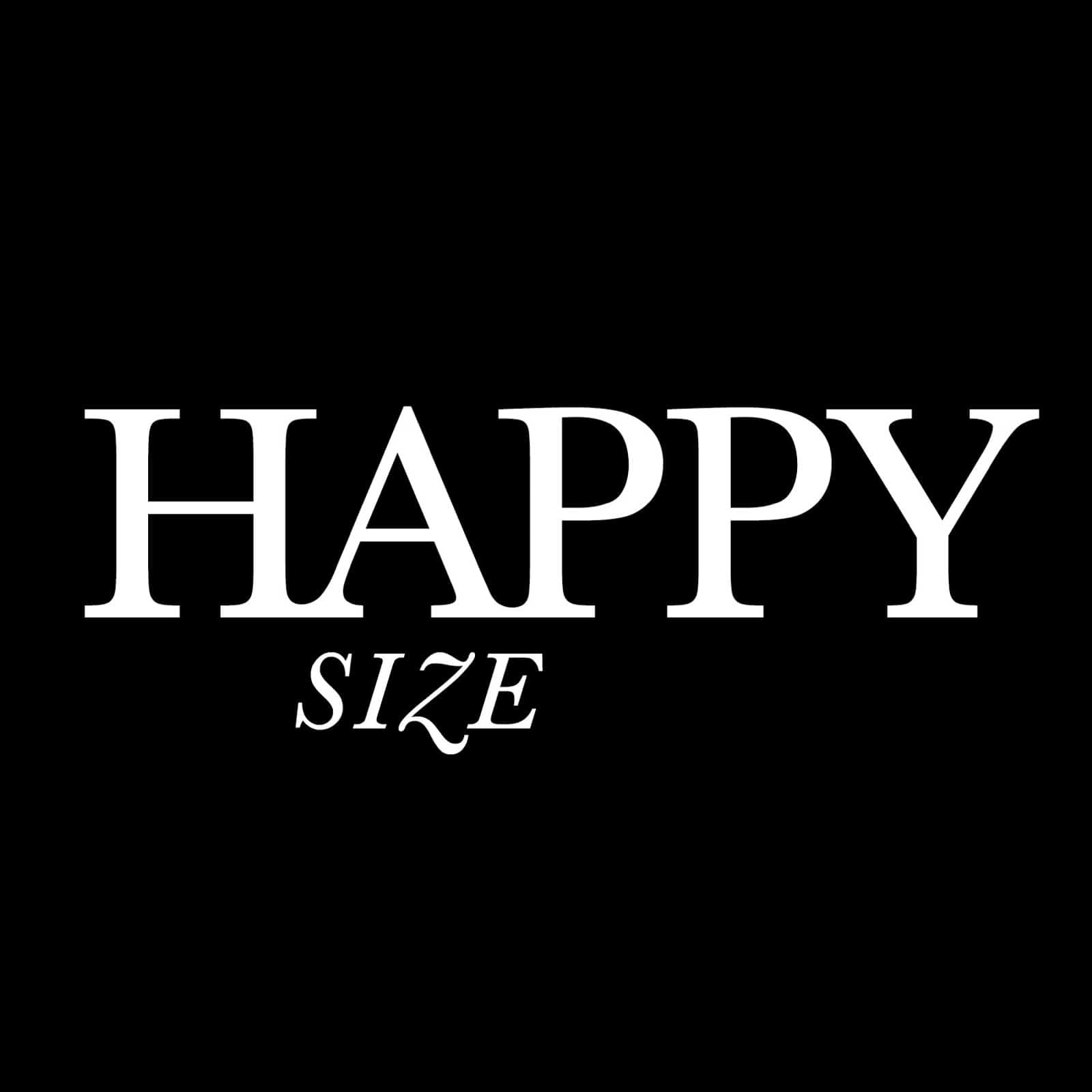 Neues Logo der Marke Happy Size im Rahmen des Markenrelaunch
